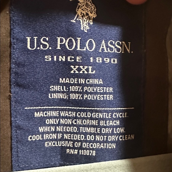 US Polo Association windbreaker size XXL - Picture 2 of 6